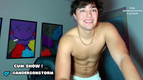 Anderson Storm online show from January 21, 3:27 am