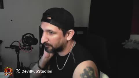 DevilPup75 online show from July 15, 1:45 am