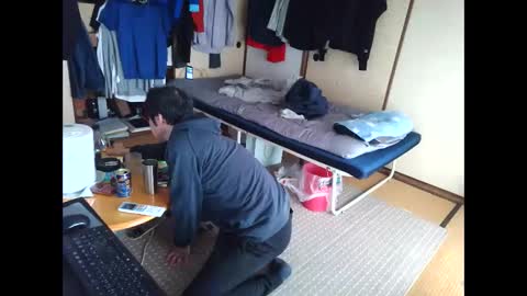 Snapshot of hiro110 chatting on January 14, 3:01 am hiro110 online show from January 14, 3:01 am