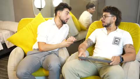 Liam  Luca online show from February 17, 6:48 pm