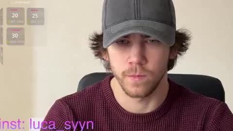 Snapshot of luca_syn chatting on October 23, 8:07 am Luca S online show from October 23, 8:07 am