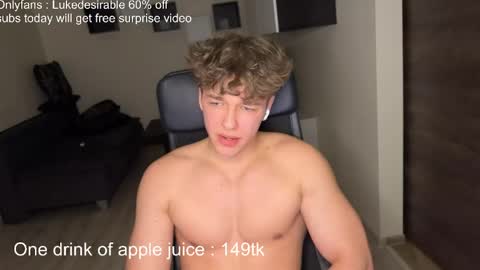 lukedesirable online show from April 3, 9:00 pm