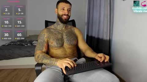 Snapshot of masculineguy69 chatting on October 24, 8:38 am masculineguy69 online show from October 24, 8:38 am