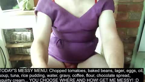 messyxdresser online show from October 6, 1:05 pm