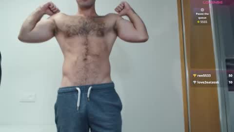 Snapshot of myhairymacho chatting on October 11, 4:44 pm Juan  OF  myhairymacho online show from October 11, 4:44 pm