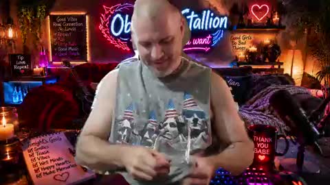 Obsidian stallion online show from July 28, 6:32 am