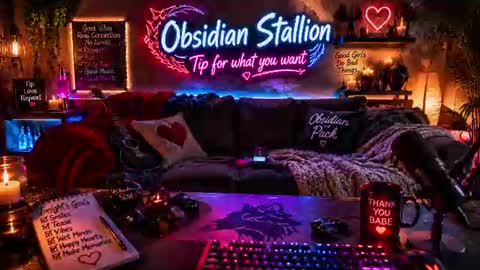 Obsidian stallion online show from July 28, 11:17 am