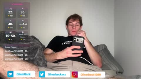 Oliver Beck online show from April 5, 3:14 am