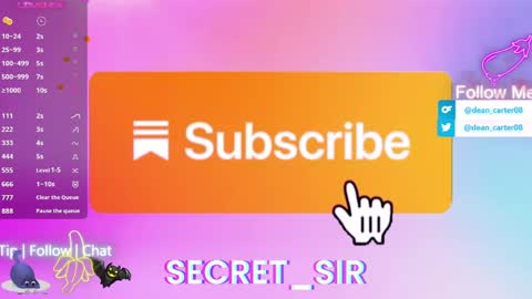 Dean Carter online show from April 17, 10:01 pm