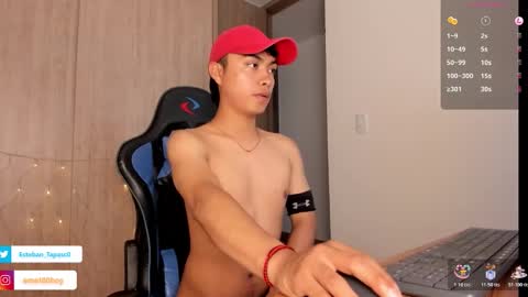 Snapshot of steven_twink07 chatting on October 24, 8:43 pm Esteban online show from October 24, 8:43 pm