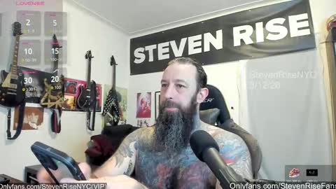 StevenRiseNYC online show from March 12, 12:57 pm