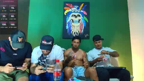 Snapshot of the_golden_boys chatting on October 23, 4:49 am SCOTT THEO KAMERON GENDERSON online show from October 23, 4:49 am