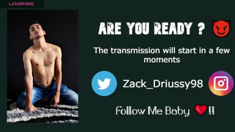 zackdriussyx online show from February 1, 10:05 am
