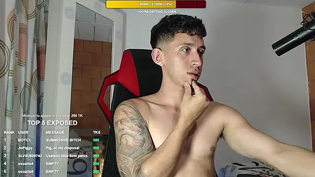 stevenSEX123 online show from June 6, 3:01 am