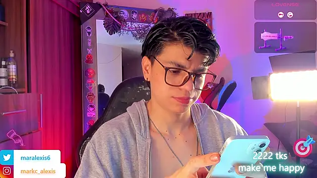 marckalexis online show from May 20, 3:40 pm