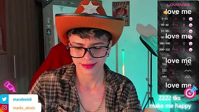 marckalexis online show from February 4, 8:17 pm