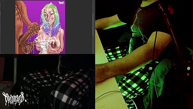 Snapshot of DrenchedArt chatting on March 18, 8:17 am DrenchedArt online show from March 18, 8:17 am