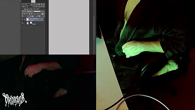 Snapshot of DrenchedArt chatting on January 30, 8:11 am DrenchedArt online show from January 30, 8:11 am