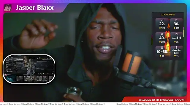 JasperBlaxx online show from November 30, 11:18 pm