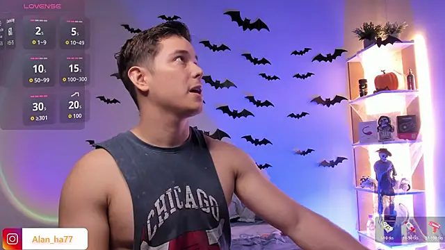 Alan hadid1 online show from October 29, 11:40 pm