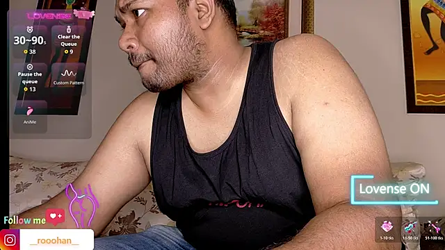 Naughty Rohan  online show from February 23, 7:32 am