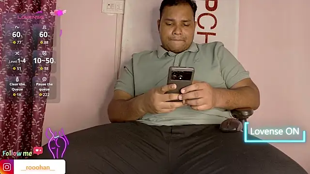 Naughty Rohan  online show from July 6, 7:27 am