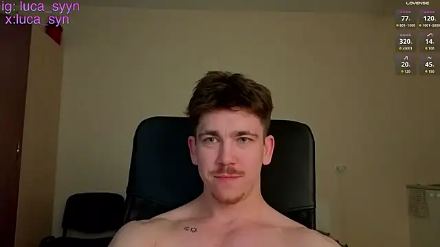 luca syn online show from April 17, 9:50 pm