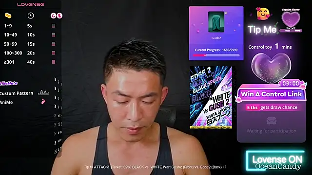 OceanCandy online show from January 16, 2:53 pm