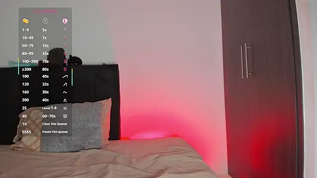 santinaughty online show from February 12, 3:12 am