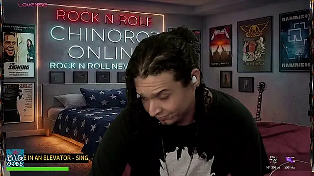 chino roz online show from March 31, 7:10 am