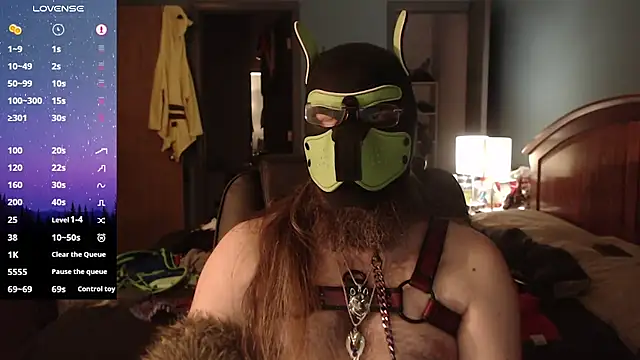 kinkywolf429 online show from February 20, 6:10 am