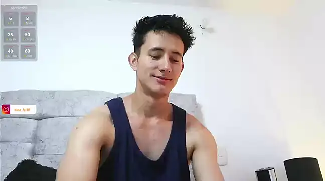 Snapshot of _Alexxx chatting on February 13, 12:35 am  Alexxx online show from February 13, 12:35 am