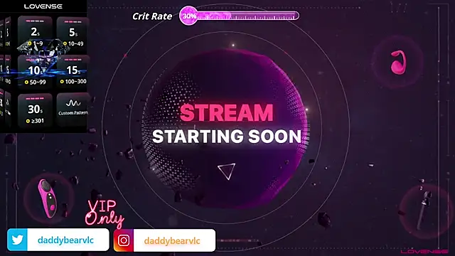 DaddybearVLC online show from February 13, 6:35 pm