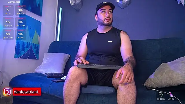 dantesatrianii online show from March 18, 1:30 am