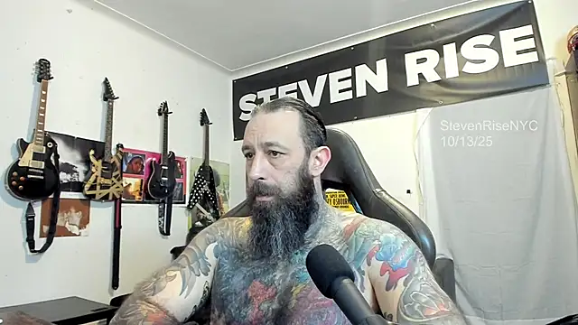 StevenRiseNYC online show from October 13, 12:55 pm