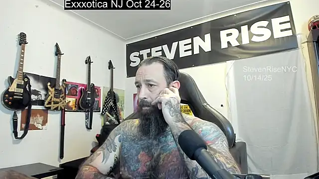 StevenRiseNYC online show from October 14, 12:56 pm