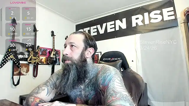 StevenRiseNYC online show from March 24, 12:21 pm