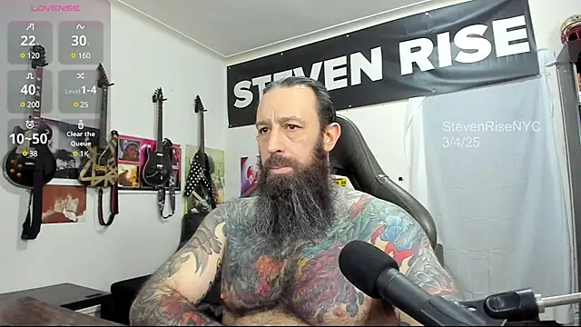 StevenRiseNYC online show from March 4, 1:59 pm