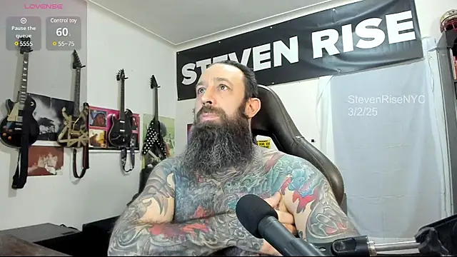 StevenRiseNYC online show from March 2, 1:09 pm