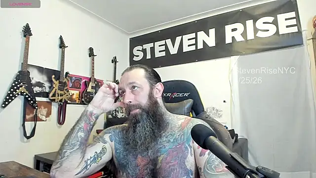 StevenRiseNYC online show from March 25, 10:36 pm