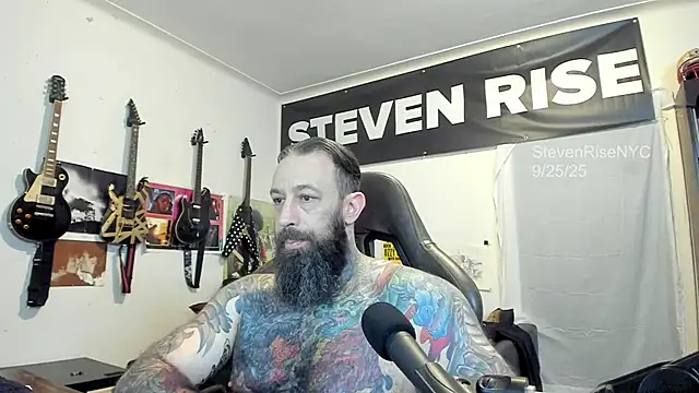 StevenRiseNYC online show from September 25, 1:21 pm