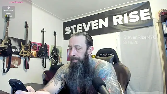 StevenRiseNYC online show from March 19, 12:30 pm